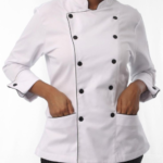 Classic White Chef Uniform Set - Image 3